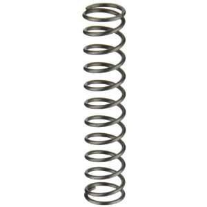 Music Wire Compression Spring, Steel, Inch, 0.36 OD, 0.035 Wire Size 