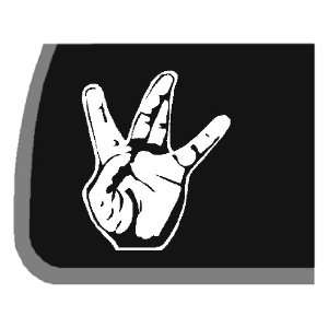  West Side Hand Sign Car Decal / Sticker Automotive