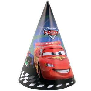  Disney Pixar Cars 2 Party Hats [8 Per Pack] Toys & Games