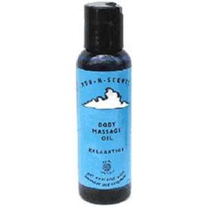 Rub N Scents   Relaxation Massage Oil with Lavender & Rosemary, 8 oz