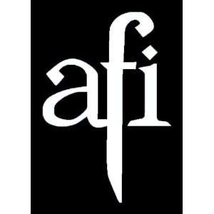  AFI ROCK BAND Vinyl Sticker/Decal (Group,entertainers 
