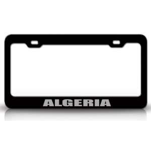  ALGERIA Country Steel Auto License Plate Frame Tag Holder 
