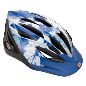  Bell Bellisima Chloe Blue Watercolor Bike Helmet Sports 