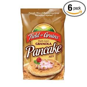 Field of Grains Granola Pancake Mix, 14 Ounce (Pack of 6)  