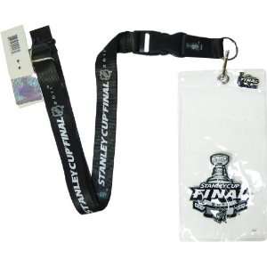  NHL 2010 2011 Stanley Cup Finals Lanyard Ticket Holder 