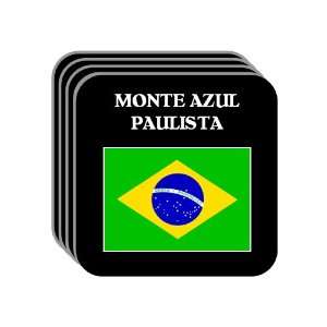  Brazil   MONTE AZUL PAULISTA Set of 4 Mini Mousepad 