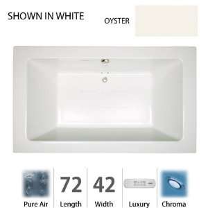 Jacuzzi SIA7242 ACR 4CX Y Oyster Sia 72 x 42 Sia Drop In Luxury Pure 