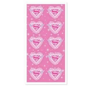  Supergirl Stickers   4 Sheets Toys & Games