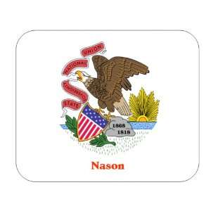  US State Flag   Nason, Illinois (IL) Mouse Pad Everything 