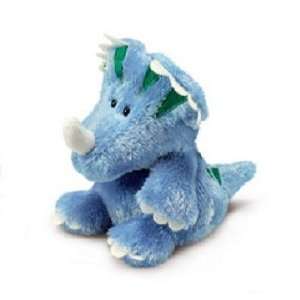  Luvvies Jeff Blue Triceratops 5 by Russ Berrie Toys 