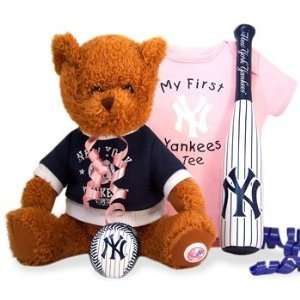  Future Yankees MLB Girl New Baby Gift Set Everything 