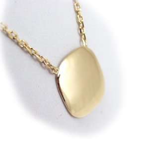  Necklace plated gold Identité. Jewelry
