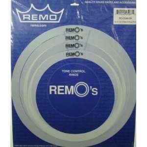  Remo RemOs Tone Control Rings Pack   12, 13, 14, 16 