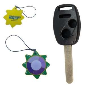  HQRP Remote Uncut Key Shell FOB w/ 3 Buttons compatible 