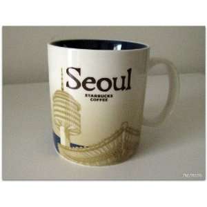  New Starbucks Global Icon City Mug Seoul (Korea) 
