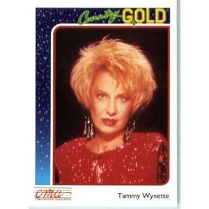  1992 Country Gold Trading Card #63 Tammy Wynette In a 