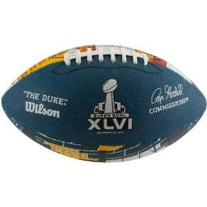   Wilson Super Bowl XLVI Official Game Day Football