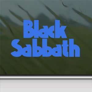  Black Sabbath Blue Decal Ozzy Metal Band Window Blue 