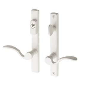    Solid Brass Keyed Entry Multipoint Trim Set