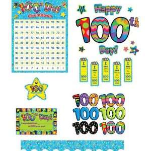  Creative Teaching Press 100 Day Bulletin Board Set 100 Day 