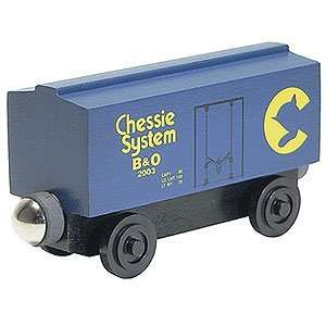   Railroad   Chessie System Blue Box Car   100215   Boxcar Toys & Games