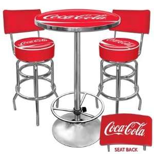  Coca Cola Ultimate Gameroom Combo   2 Bar Stools with 