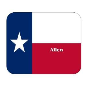  US State Flag   Allen, Texas (TX) Mouse Pad Everything 