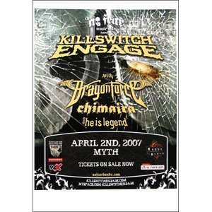  Killswitch Engage   Posters   Limited Concert Promo