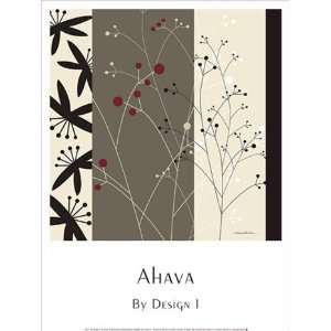  By Design I   Poster by Ahava (11.75x15.75)