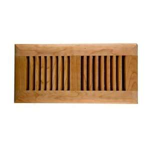 Image Wood Vents FR4   X American Maple Self Rimming Wood Vent Cover 