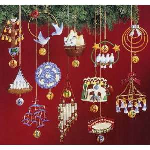  RUSS 12 Days Of Christmas Ornament Gift Set