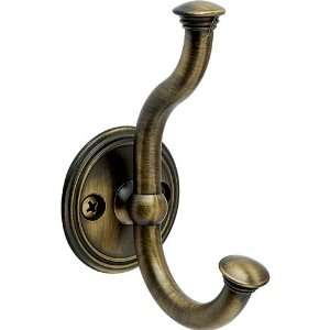   Ringed Coat and Hat Hook, Warm Bronze (120610)