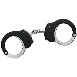  ASP Chain Handcuff, Aluminum Black, 3 Pawl Green 