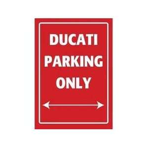  Ducati parking only custom license plate choose your style 