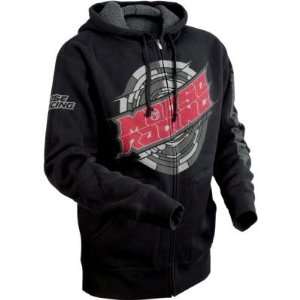   Reactor Zip Up Hoody , Color Black, Size Md 3050 1269 Automotive