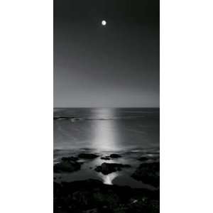   Full Moon Sea   Stephen Rutherford Bate 12x24 CANVAS
