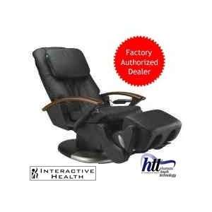  HT 140 Black Leather Massage Chair   Interactive Health 