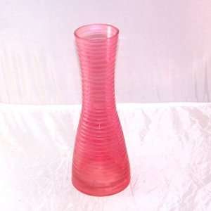  Pink Glass Vase 