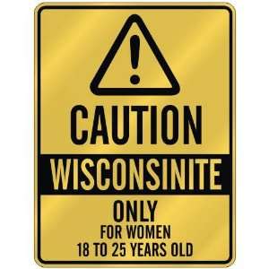   18 TO 25 YEARS OLD  PARKING SIGN STATE WISCONSIN