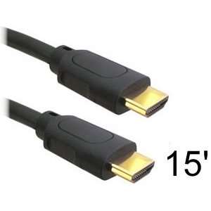 15ft High Speed HDMI Male to Male Cable with Ethernet Support / Audio 