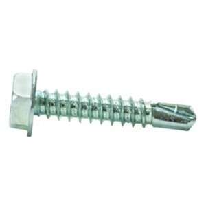  #10 16x2 White Hex Washer Self Drilling Screw 1000 Hour 