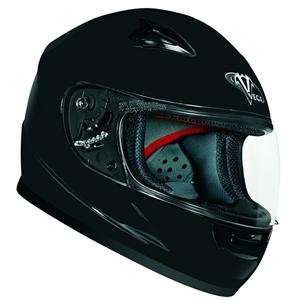  Vega Youth Mach 2.0 Helmet   Small/Black Automotive