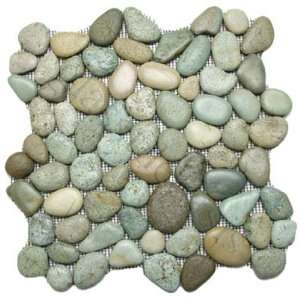   River Rock Tiles Polished Natural Stone Tile   17430