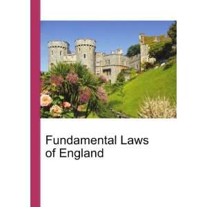 Fundamental Laws of England Ronald Cohn Jesse Russell  