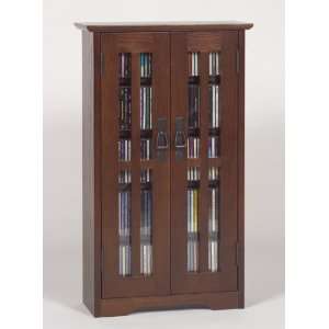   Dame Wall Hanging Mission Glass Mission Multimedia Cabinet Oak M 190W