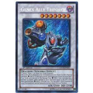   Single Card Genex Ally Triforce HA04 EN057 Secre Toys & Games