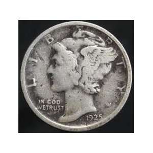  1925 D Denver Mint Mercury Dime 