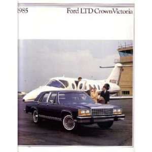  1985 FORD CROWN VICTORIA Sales Brochure Book Piece 