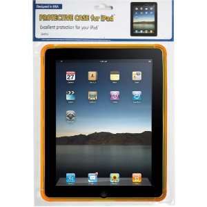    Orange Silicone Protective Case for Apple iPad Electronics
