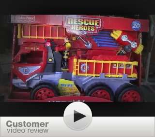    Fisher Price Hero World Rescue Heroes Fire Truck With Billy Blazes